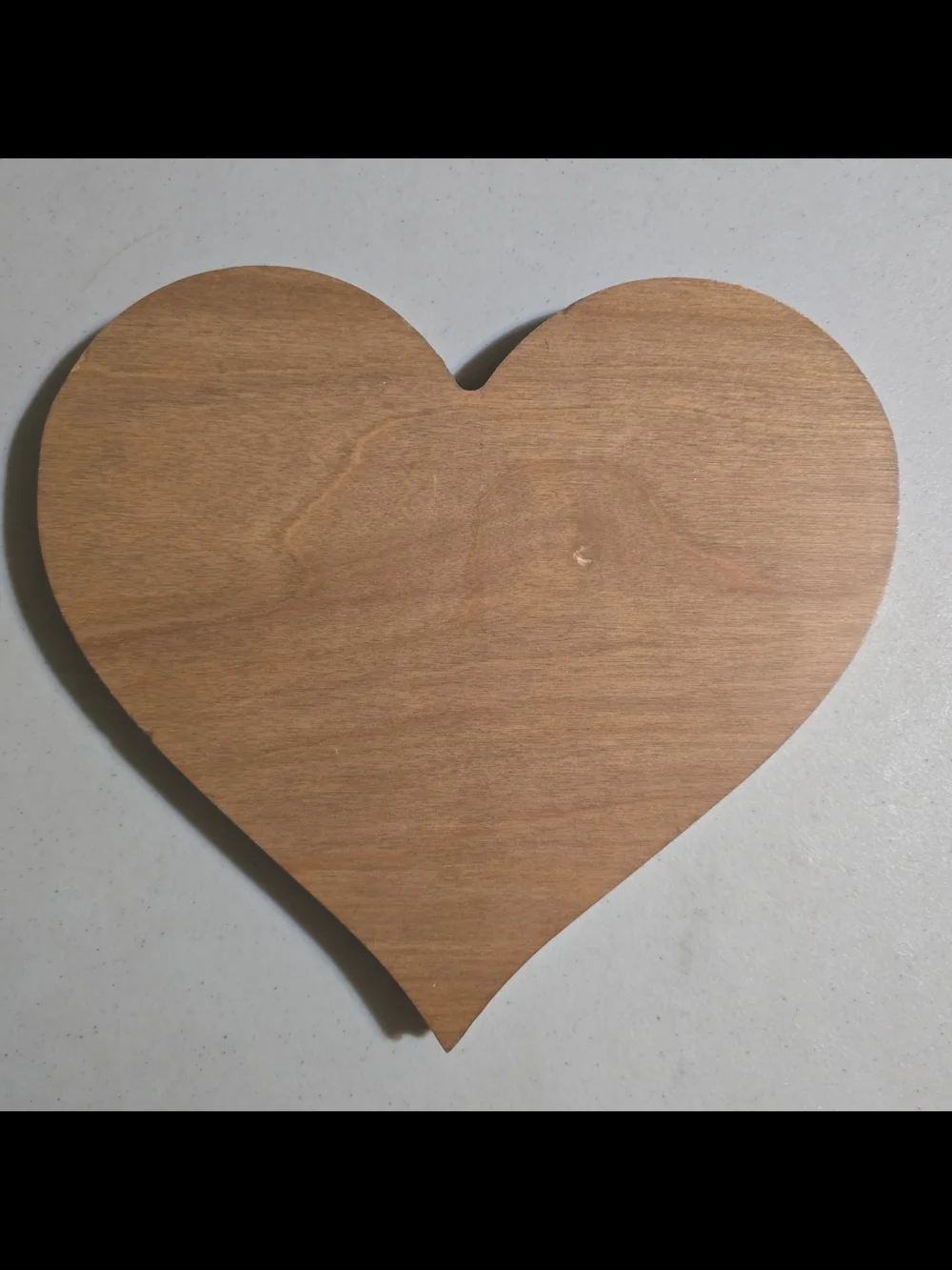 Natural Wood Heart Accent - Brown Home Decor